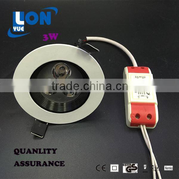 3W LED CEILING LIHGT with high quanlity led ceiling spot light