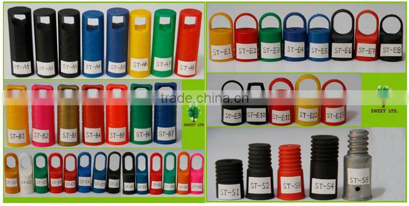 Cleaning tools mops handle colorful fower design wood broom stick