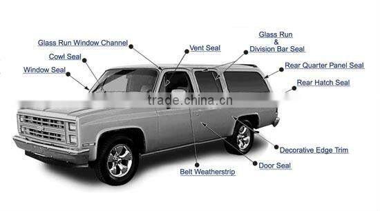EPDM/TPE fireproof bulb trim seal