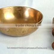 Tibetan Singing Bowls With Five Embossed Buddha 4.5 inch : From Anabia Agate Bolws