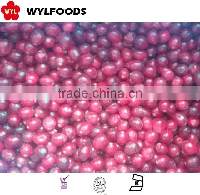 2015 China fruit Frozen IQF cranberry best price