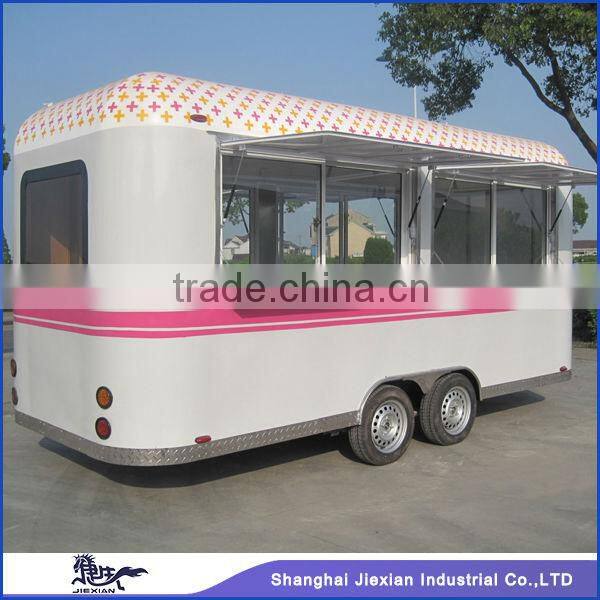2015 Top quality mobile food truck/mobile fast food truck/mobile catering food trasiler