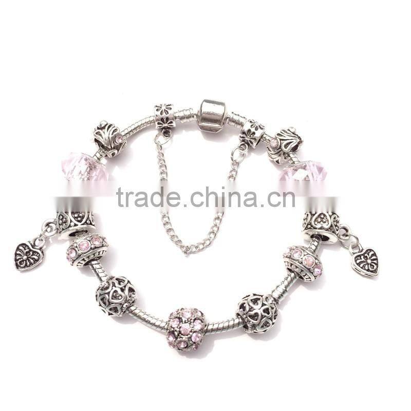 2016 Wholesale Fashion Bracelet With Beautiful Colorful Crystal Beads