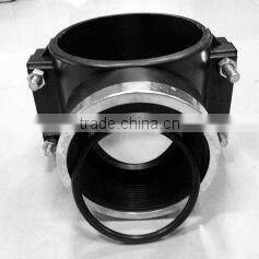 PP clamp saddle for pipe connection PN10