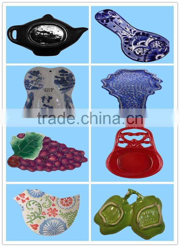 Beautiful Ceramic Chef Cooking Spoon Holder