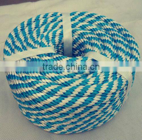 nylon or pp solid braid rope customized
