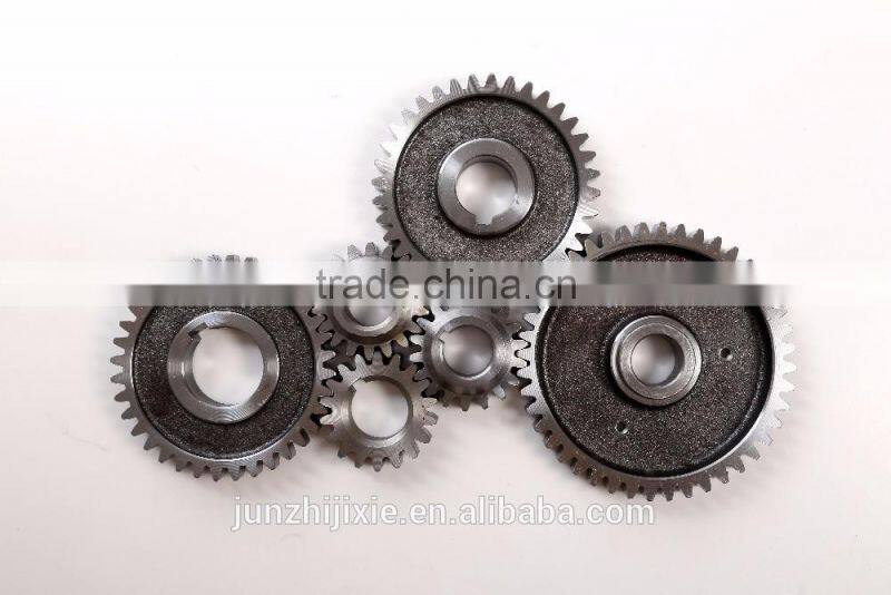 China jiangdong engine parts Gear, OEM high quality stainless steel gear induction spur