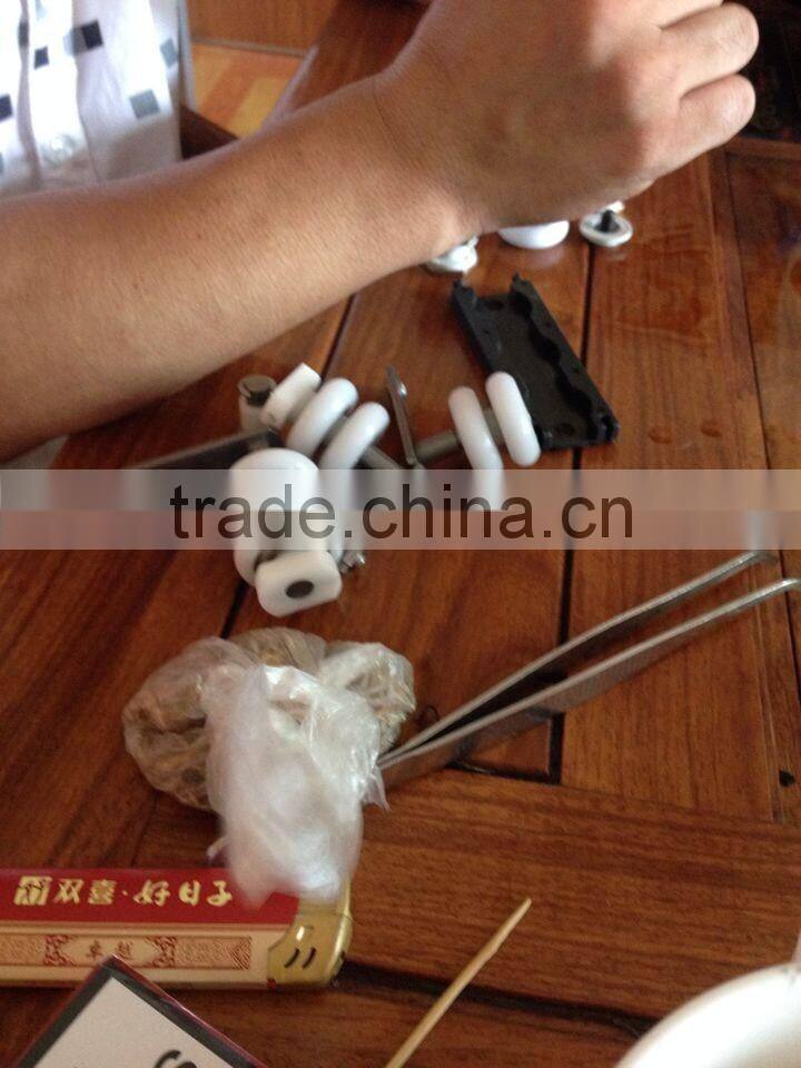 YCZCO glass sliding door nylon roller pulley