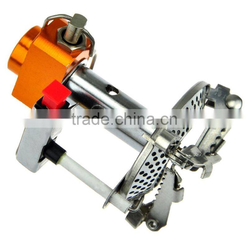 Mini Portable Electronic Ignition Camping Stove Picnic Butane Propane Gas Burner