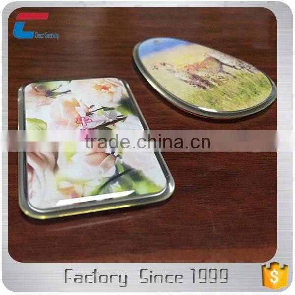 MIFARE Classic 1k waterproof epoxy mini small key fob card with metal side