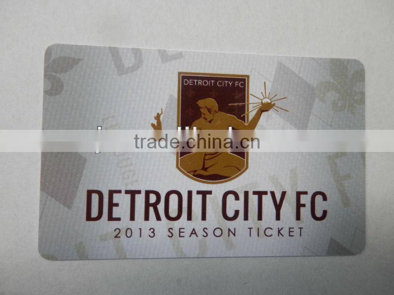 football club seasons ticket card