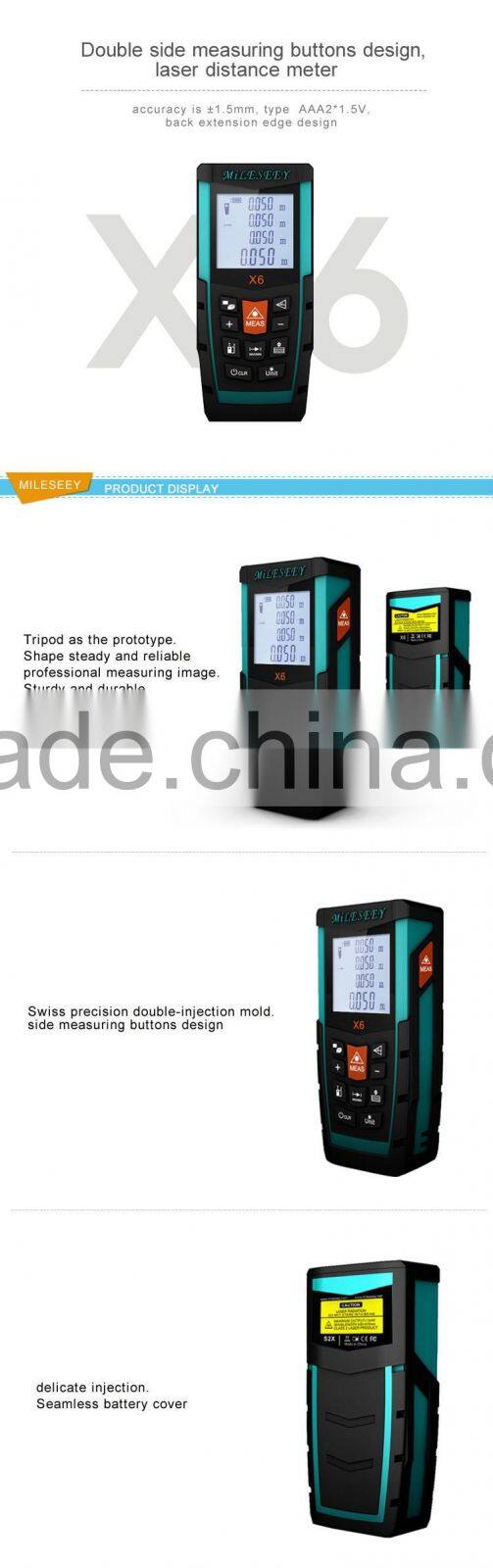 2016 New Laser Measuring Distance Measurement Mini Digital Multimeter Laser Meter Laser Tape Measure Meter