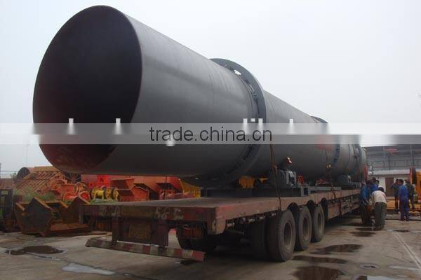 Huahong popular 40x400 inches rotary dryer /mining ore drying machine to South Africa