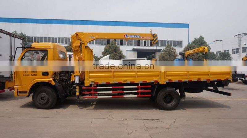 DFAC 3 ton crane truck, 3ton truck crane