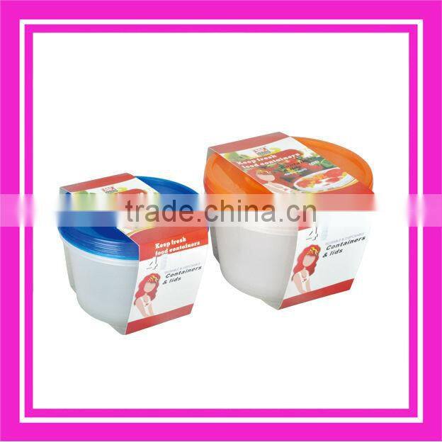 plastic preserving case & lunch box