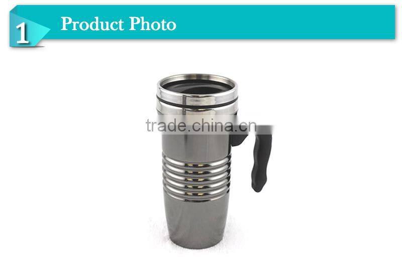 Double wall stainless steel milk cup vacuum insulated s/s coffee mug(MSUW)