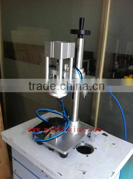 Perfume bottle sealing machine, manual / semi-auto perfume capping machine