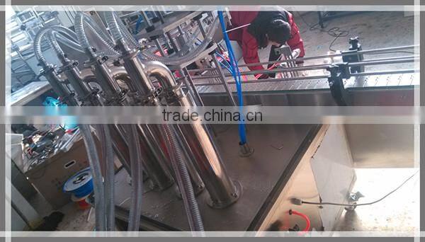 Four Heads Fully Automatic Toiletry Perfume Bottle Filling Machine
