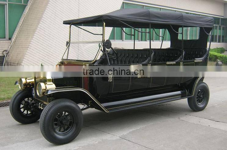 2017 Popular 5KW vintage smart electric tourist bubble car with door