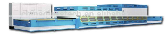fan forced convection glass tempering machine price