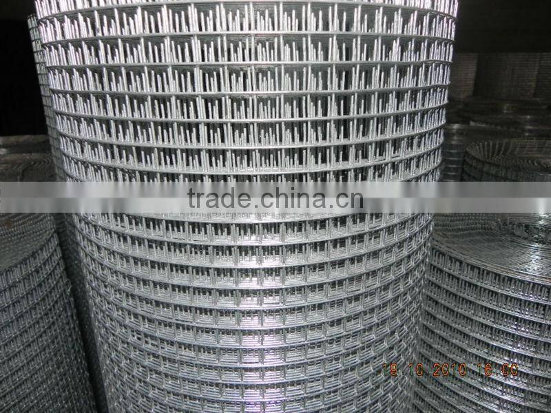 Welded Wire Mesh with Hot-dipped, Electro Galvanized