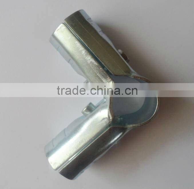Chrome metal joint for lean pipe