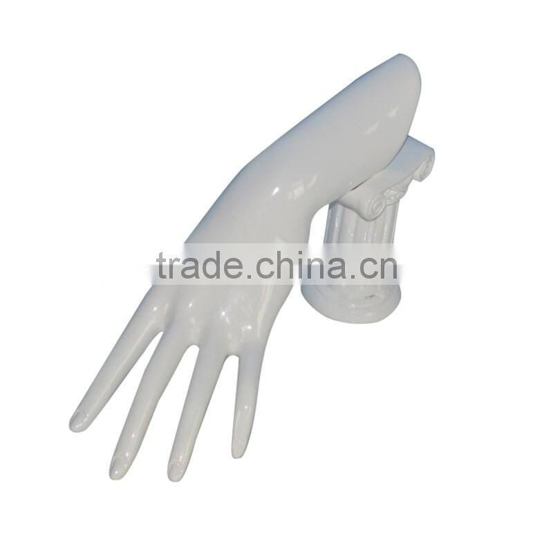 Factory direct price fibergrass hand mannequin for glove and jewelry display
