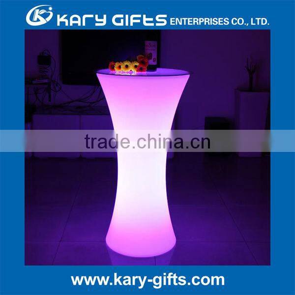 Acrylic led cocktail table led light up tables wedding table