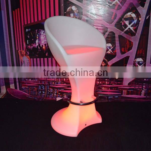 plastic led bar furniture commercial used counter height bar stools