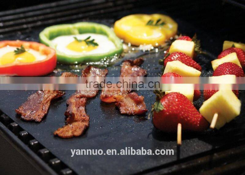 Teflon BBQ Grill Mat, Non-Stick Barbecue Pad Copper Chef
