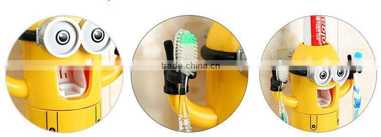 Wholesale Stock Plastic Toothpaste Squeeze + Cup +Toothbrush Holder