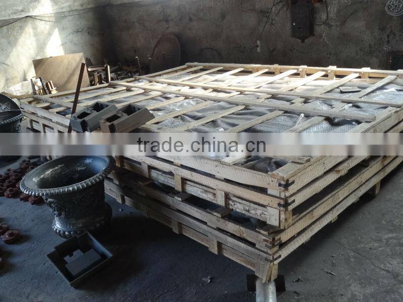 hengsheng design modern wroungh iron main gate