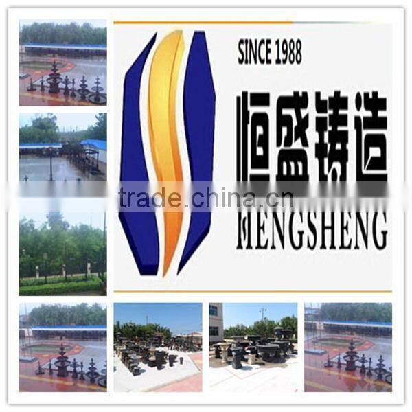 cast iron decoration cow statue