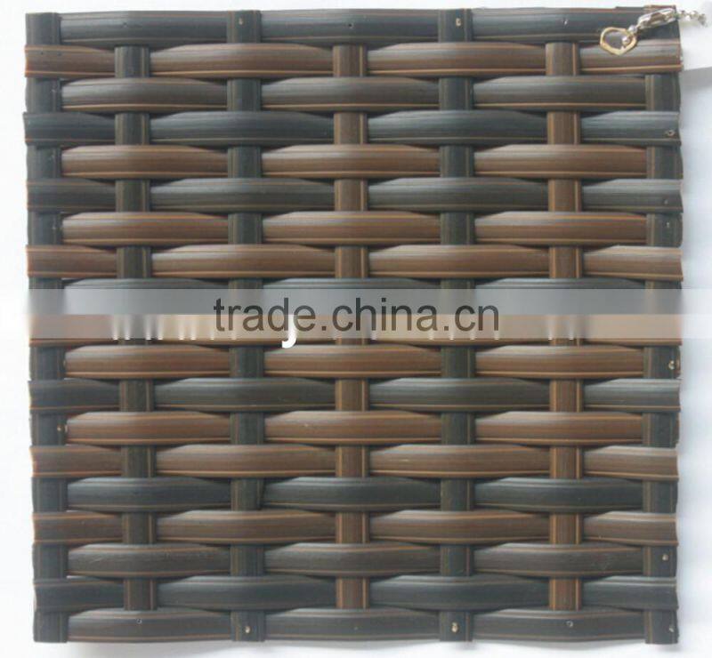 Unique and Modern Rattan and Wicker Double Sun Lounger