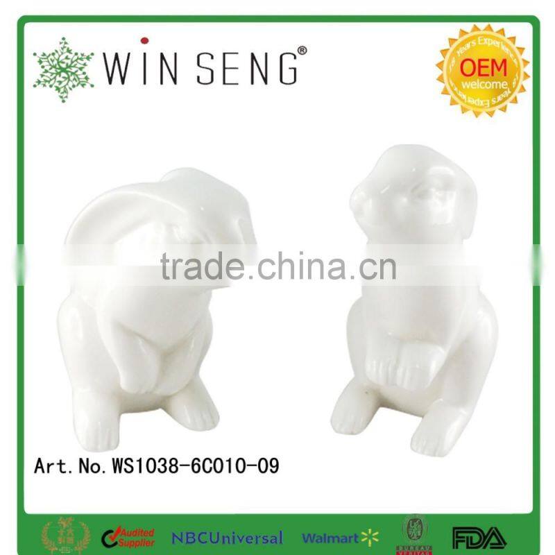 Lovely ceramic rabbit as an Easter gift