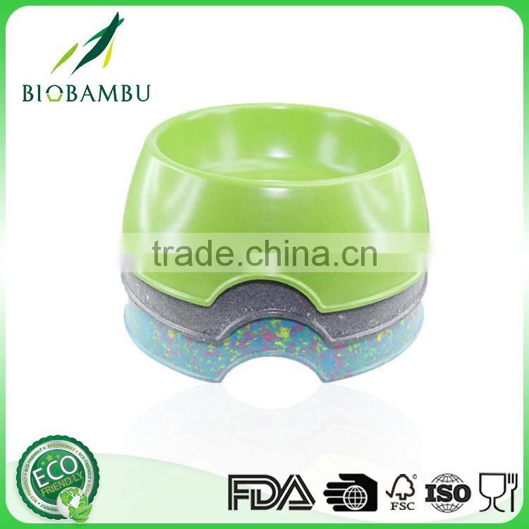 Fashional Endurable Pretty design Bamboo Fiber Animal Water Bowl