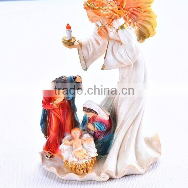 Catholic religious blessing room statue Church votive candle holders