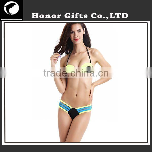 2016 Hot Girl Sexy Bikini Swimwear Tassels Swimwear One Piece