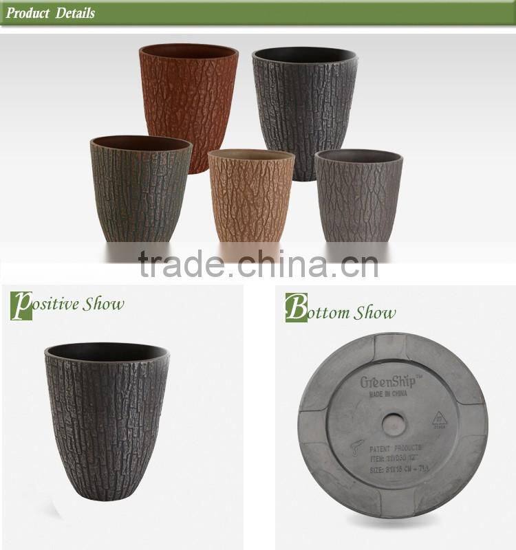 GreenShip New Finished Design Garden Planter /Durable/20 years lifetime/Recyclable