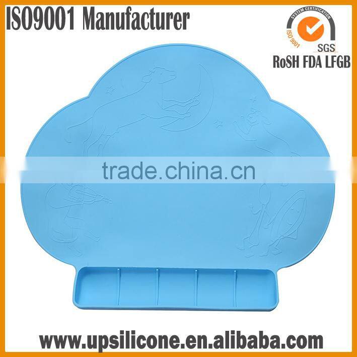 Durable Waterproof Portable Infant Tiny Diner Placemat for Baby Feeding