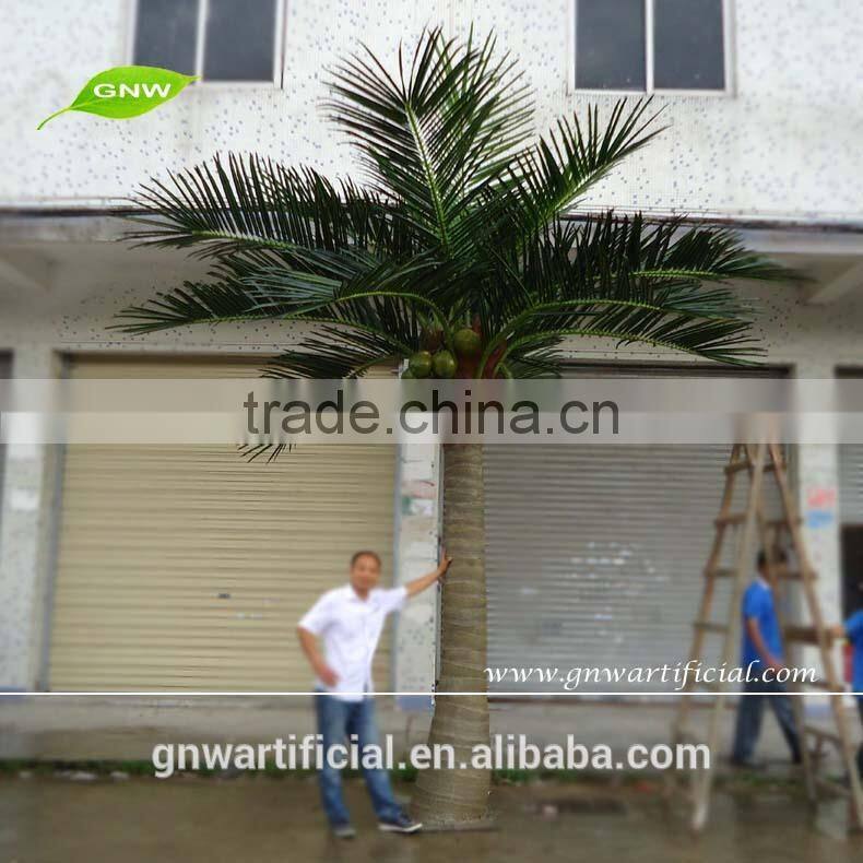 Plastic Indoor Artificial Coconut Palm Tree Size Between 2m and 10m Factory Wholesale