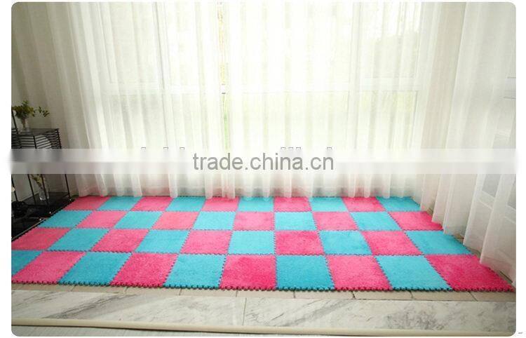 Factory five strips high quality eva foam baby walking mat