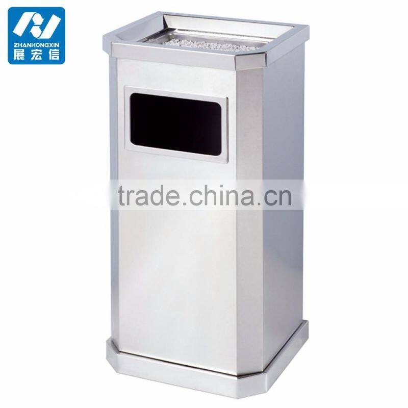 Stainless steel cabinet 2 bins garbage can for sale