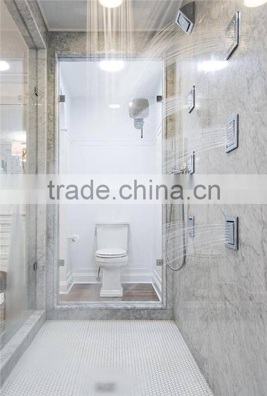 Hot sale high gloss natural stone kavala white marble tile