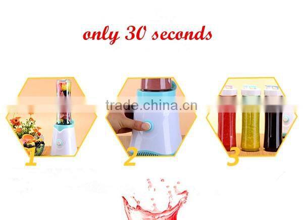 SGS Certification Multifunction 600ML Mini Blender, Juice Mixer,Joyshaker Bottle blender