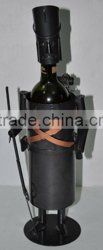 metal wine holder rack