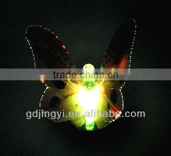 Wholesale small color-changing LED light Acrylic buttefly home decoration