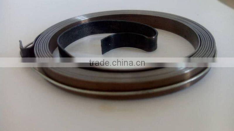 Flat metal torsion volute springs , GX160 coil springs , generator spare parts