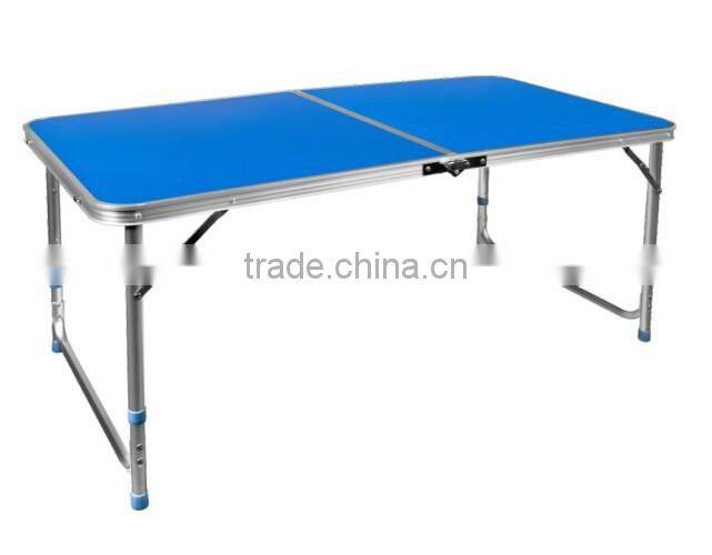 Folding Table Portable Foldable Table Desk Camping Outdoor Picnic Aluminium Alloy with sunshade Holders and Carry