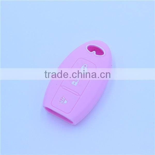 Silicone rubber key shells, fob key bag for infiniti 3 button keys
